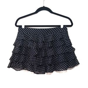 F21 Polka Dot Mini Skirt